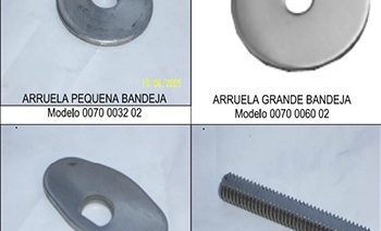 ARRUELAS PARA BANDEJAS DE TORRES PROCESSOS QUIMICOS